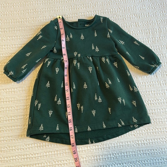 Girls Christmas Outfits Dress Shirt Bundle Size 12M - Picture 3 of 16